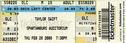 Taylor Swift  / Love And Theft on Feb 28, 2008 [153-small]