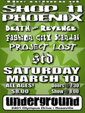 Shop 11 Phoenix / S.T.D. / Death and Revenge / Fashion City Scandal / Project Lost on Mar 10, 2007 [161-small]