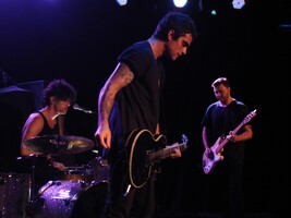 Dark Waves ~ Christian Paul DeLuca, Nick Long & Alex Saccargi, tags: Dark Waves, West Hollywood, California, United States, The Roxy Theatre - Nico Vega / Queen Caveat / Dark Waves on Jul 21, 2014 [700-small]