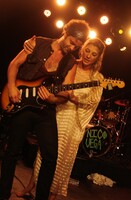 Nico Vega ~ Rich Koehler & Aja Volkman, tags: Nico Vega, West Hollywood, California, United States, The Roxy Theatre - Nico Vega / Queen Caveat / Dark Waves on Jul 21, 2014 [712-small]