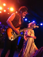 Nico Vega ~ Rich Koehler & Aja Volkman, tags: Nico Vega, West Hollywood, California, United States, The Roxy Theatre - Nico Vega / Queen Caveat / Dark Waves on Jul 21, 2014 [715-small]