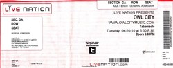 Owl City / Lights  / Paper Route on Apr 20, 2010 [187-small]