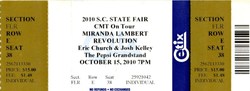 Eric Church / Miranda Lambert / Josh Kelley on Oct 15, 2010 [193-small]