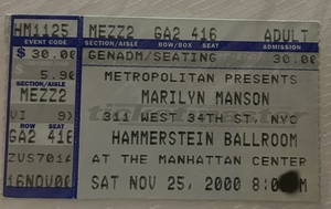 Marilyn Manson / Godhead / Cold on Nov 25, 2000 [065-small]