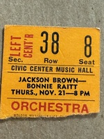 Jackson Browne / Bonnie Raitt on Nov 21, 1974 [845-small]