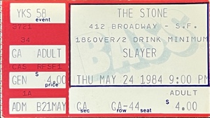 Slayer on May 24, 1984 [452-small]