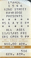 Slayer on Nov 15, 1985 [488-small]