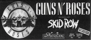 Guns N' Roses / Skid Row on Jul 19, 1991 [710-small]