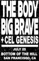 The Body / Big|Brave / Cel Genesis on Jul 25, 2026 [700-small]