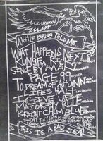 What Happens Next? / Kungfu Rick / Since By Man / Pageninetynine / To dream of autumn / Life's Halt / I Give Up / Majority Rule / Bright Calm Blue on Jul 15, 2001 [715-small]