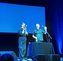 Jan Brierton, Henry Normal, Dr. John Cooper Clarke / Brian Bilston & The Catenary Wires / Henry Normal / Jan Brierton / Mike Garry / Toria Garbutt on Jul 25, 2026 [519-small]