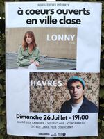tags: LONNY, Havres, Gig Poster, Carré des Larrons - LONNY / Havres on Jul 26, 2026 [447-small]