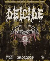 Deicide / Schizophrenia / Carnation / Commander on Jul 26, 2026 [810-small]