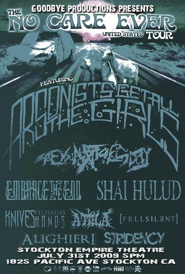 Knives Exchanging Hands Concert & Tour History Concert Archives