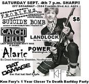 Alaric / Catch Hell / Landlock / Power / P.R.O.B.L.E.M.S. / Rat Damage / Suicide Bomb on Sep 4, 2010 [222-small]