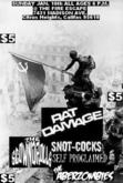 Rat Damage / Scowndrolls / Self Proclaimed / Snot Cocks / The Aberzombies on Jan 16, 2011 [234-small]