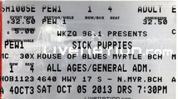 Sick Puppies / Redlight King / Charming Liars on Oct 5, 2013 [279-small]