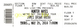 Hunter Hayes / Danielle Bradbery / Dan + Shay on May 29, 2014 [284-small]