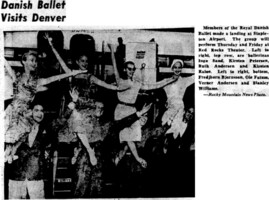 The Royal Danish Ballet / The Denver Symphony Orchestra on Jul 18, 1957 [902-small]