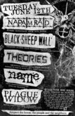 Napalm Raid / Black Sheep Wall / Plague Widow / Name / Theories on Jun 12, 2012 [066-small]