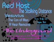 Red Host / A Year Remains / The Con of Man / The stalking distance / Vesuvius on Feb 22, 2008 [504-small]