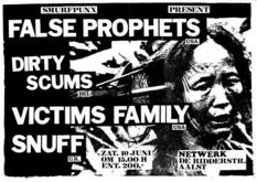 False Prophets / Victims Family / Snuff / Dirty Scums on Jun 10, 1989 [521-small]