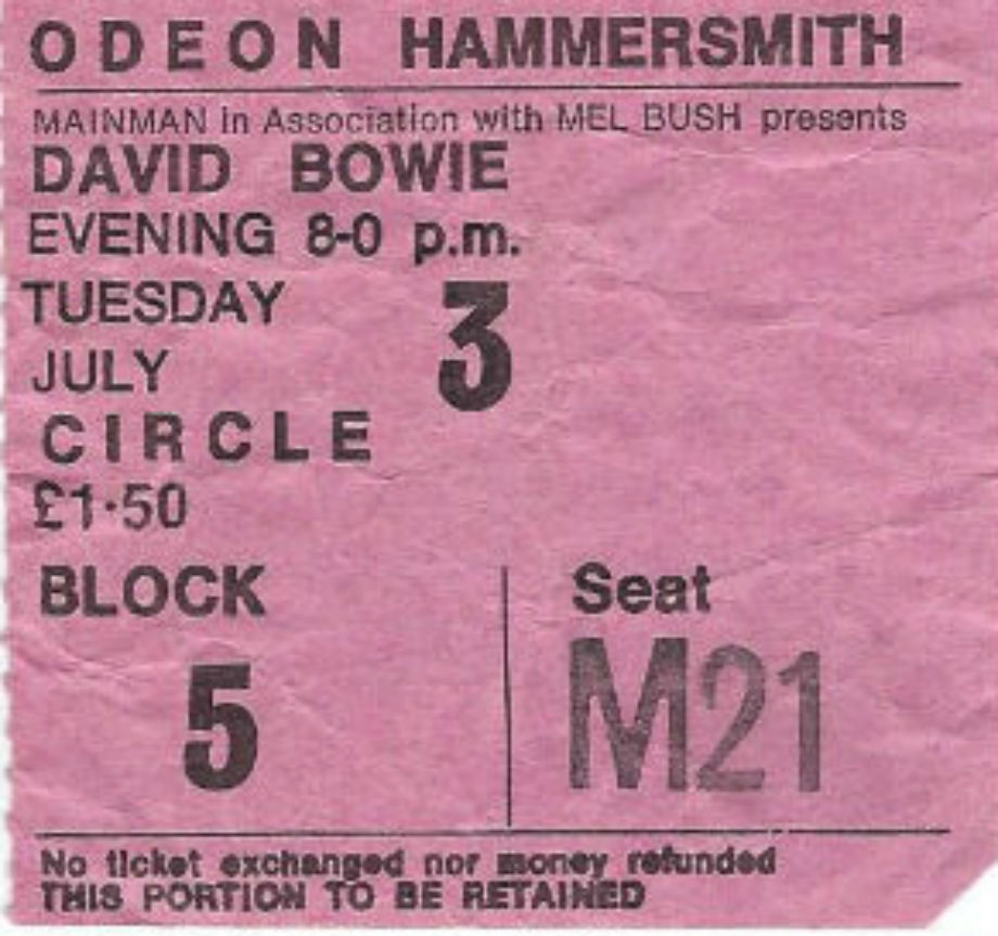 Concert History of Hammersmith Odeon London, England, United Kingdom