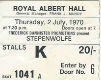 Steppenwolf / ; Colloseum on Jul 2, 1970 [446-small]