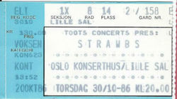 Toots Concerts present the Strawbs on Oct 30, 1986 [467-small]