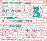 Ozzy Osbourne / Heavy Pettin on Nov 12, 1983 [137-small]