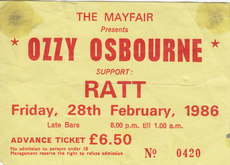 Ozzy Osbourne / Ratt on Feb 28, 1986 [138-small]