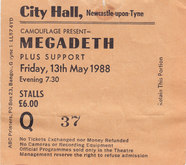 Megadeth / Sanctuary on May 13, 1988 [190-small]