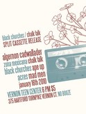 Black Churches / Chalk Talk Split Cassette Release on Jan 16, 2010 [307-small]