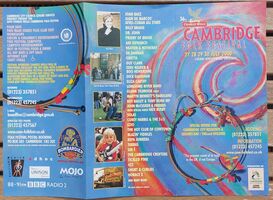 Folk Festival leaflet, 2000, Cambridge Folk Festival on Jul 27, 2000 [633-small]