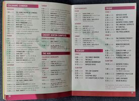 Folk Festival 2005 stage times from the programme, Cambridge Folk Festival on Jul 28, 2005 [635-small]
