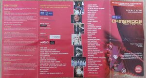 Folk Festival leaflet, 2005, Cambridge Folk Festival on Jul 28, 2005 [636-small]