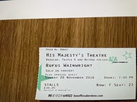 The Hidden Cameras / Rufus Wainwright on Nov 20, 2016 [449-small]