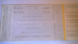 Uriah Heep / Fastrack on Apr 2, 2011 [656-small]