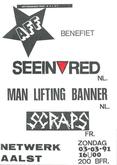 Seein' Red / Scraps / Man Lifting Banner on Mar 3, 1991 [575-small]
