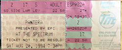 Pantera / Prong / Sepultura on Aug 20, 1994 [439-small]