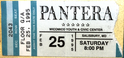 Pantera / Type O Negative on Feb 25, 1995 [463-small]
