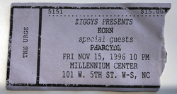 Korn / Limp Bizkit / Delinquent Habits / The Urge / The Pharcyde on Nov 15, 1996 [472-small]