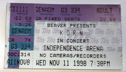 Korn / Orgy / Incubus on Nov 11, 1998 [481-small]