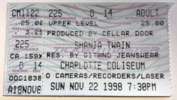 Shania Twain / Leahy on Nov 22, 1998 [482-small]