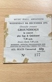 Groundhogs / EGG / Quicksand on Dec 8, 1971 [846-small]
