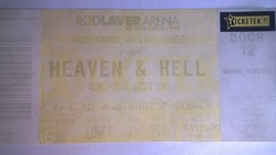 Heaven and Hell / Vinny Appice / Down / Ronnie James Dio / Geezer Butler / Tony Iommi on Aug 10, 2007 [847-small]