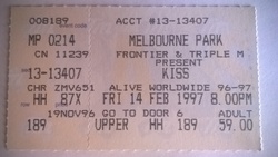 Kiss on Feb 14, 1997 [858-small]