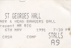 mr big / The Throbs / heartland on May 6, 1991 [866-small]