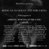 Being As An Ocean / Fit for a King / Gideon / Wolves at the Gate / Capsize on Oct 13, 2014 [918-small]