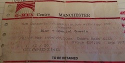 Blur / The Indie Orchestra on Dec 1, 1995 [965-small]